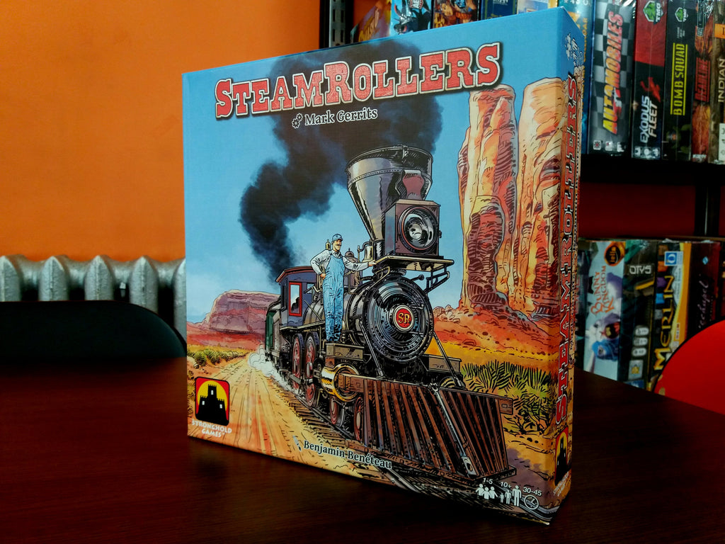SteamRollers - Age of Steam със зарчета и молив!