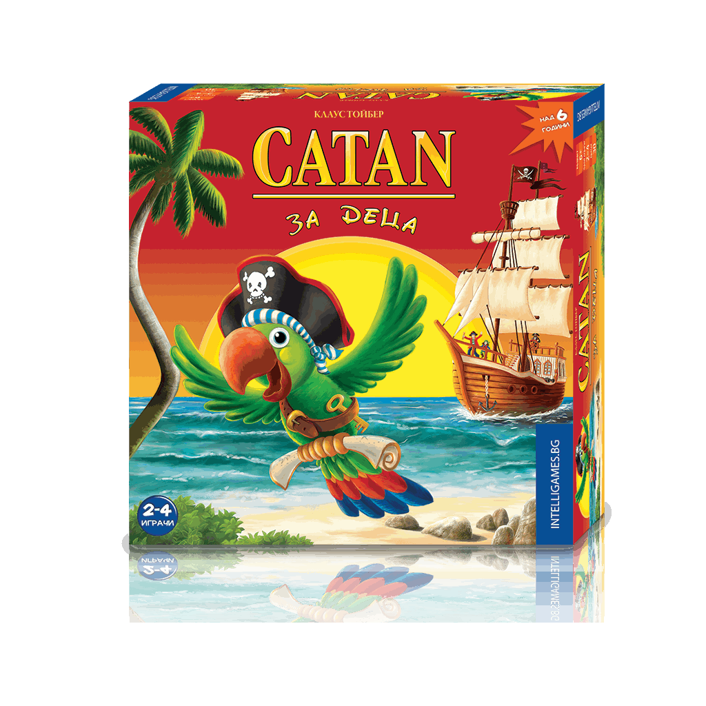 Catan за деца - детска настолна игра – Pikko Games