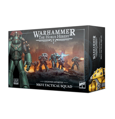 Warhammer The Horus Heresy: Legiones Astartes MKVI Tactical Squad - миниатюри