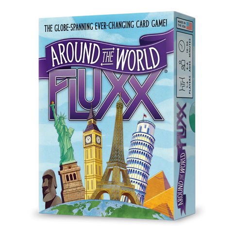 Around the World Fluxx - настолна игра с карти