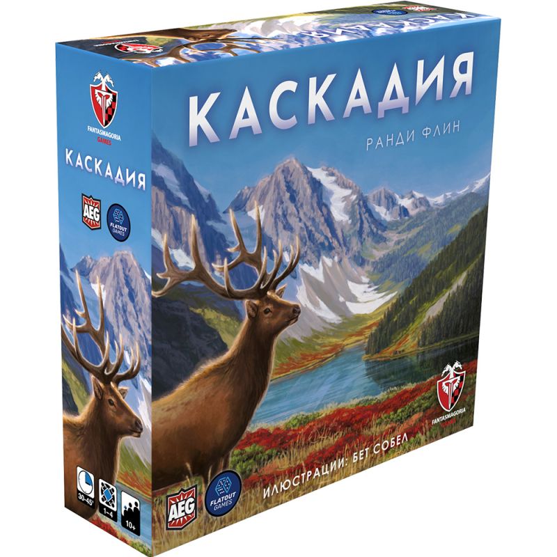 Каскадия (Cascadia) - семейна настолна игра – Pikko Games