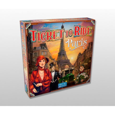 Ticket to Ride Map Collection: Paris - разширение на настолна игра