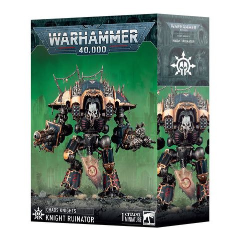 Warhammer 40,000: Chaos Knights: Knight Ruinator - миниатюри