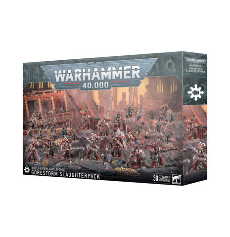 Warhammer 40,000: World Eaters: Gorestorm Slaughterpack - миниатюри
