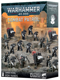 Warhammer 40,000: Combat Patrol: Iron Hands - миниатюри