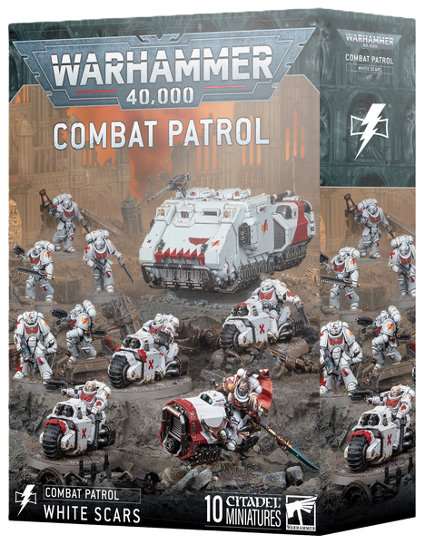 Warhammer 40,000: Combat Patrol: White Scars - миниатюри