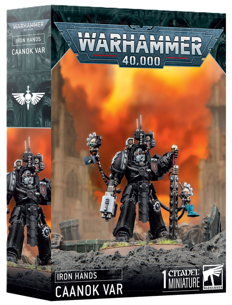 Warhammer 40,000: Iron Hands Caanok Var - миниатюри