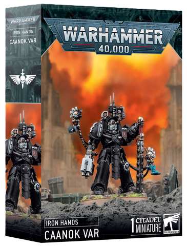 Warhammer 40,000: Iron Hands Caanok Var - миниатюри