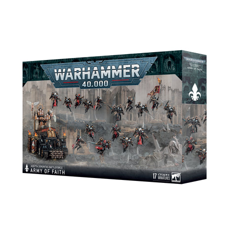 Adepta Sororitas Battleforce: Army of Faith - миниатюри