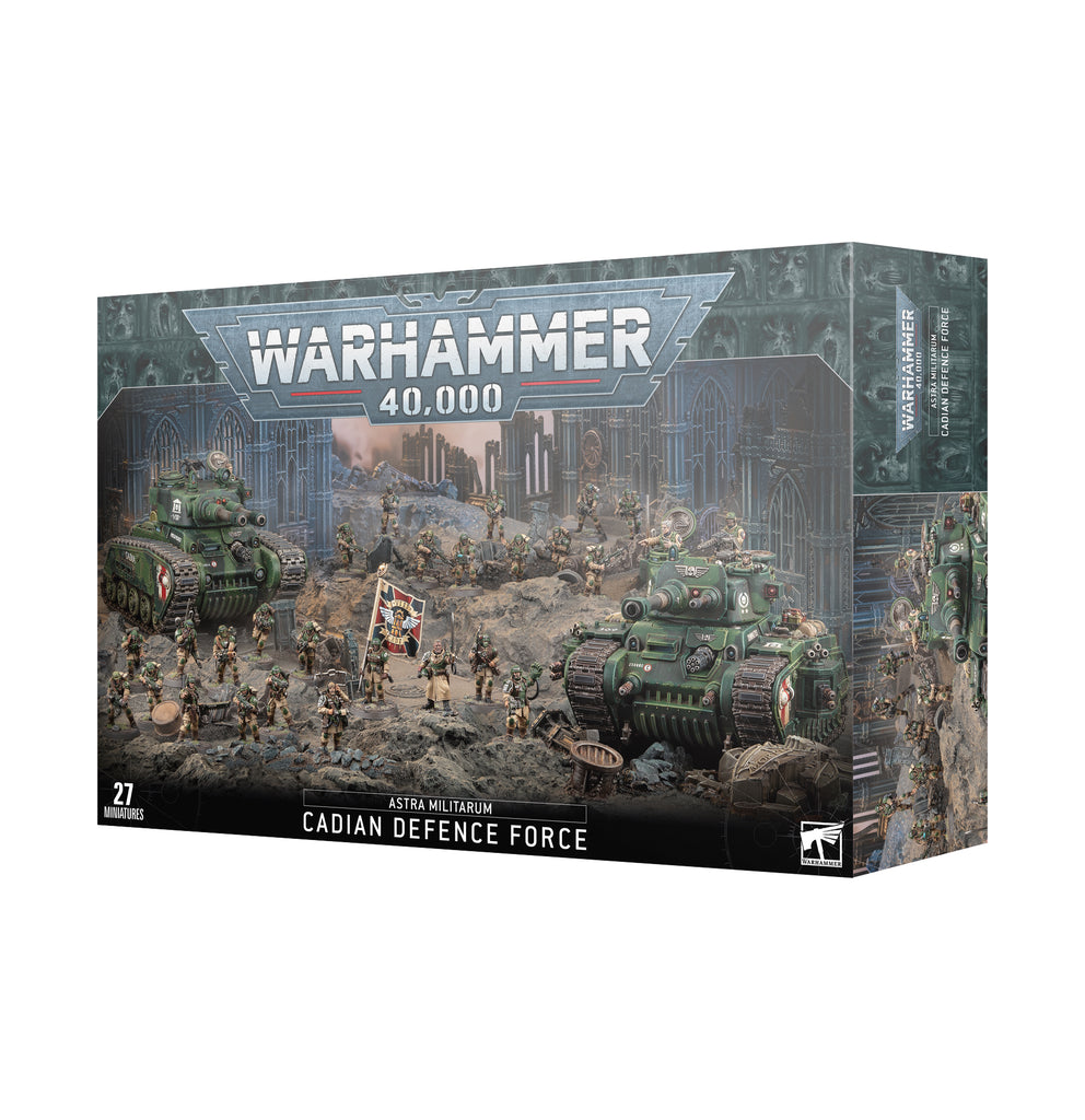 Battleforce 2023 Astra Militarum Cadian Defence Force миниатюри