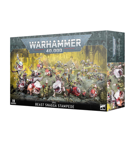 Battleforce 2023: Orks Beast Snagga Stampede - миниатюри
