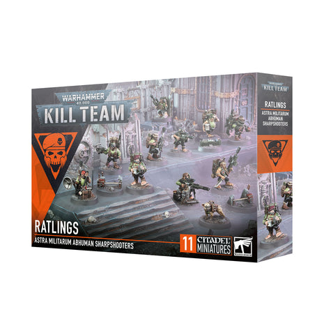 Warhammer 40,000: Kill Team: Ratlings Abhuman Sharpshooters - миниатюри