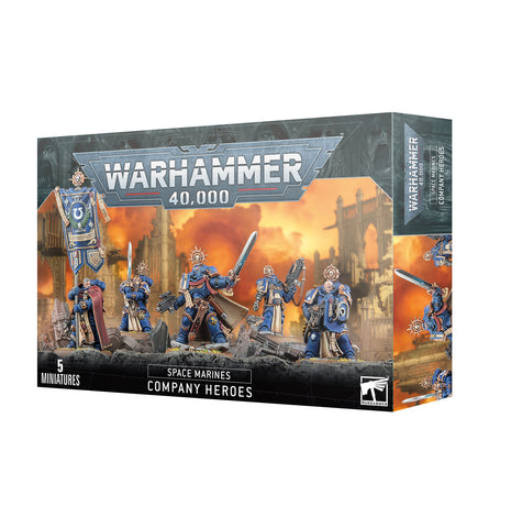 Warhammer 40,000: Space Marines - Company Heroes - миниатюри