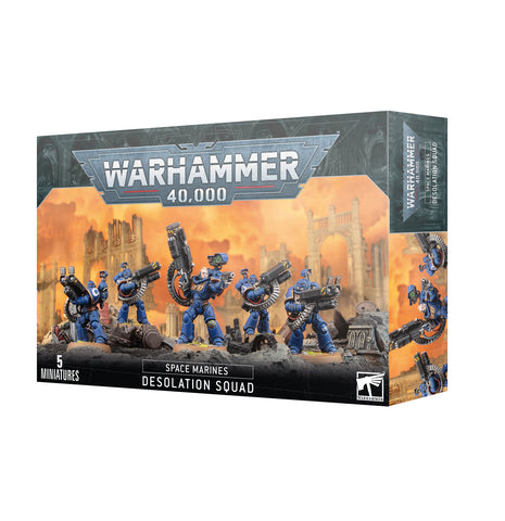 Warhammer 40,000: Space Marines - Desolation Squad - миниатюри
