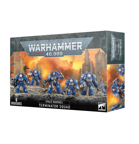 Warhammer 40,000: Space Marines - Terminator Squad - миниатюри