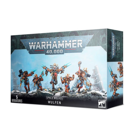 Warhammer 40,000: Space Wolves Wulfen - миниатюри - Pikko Games