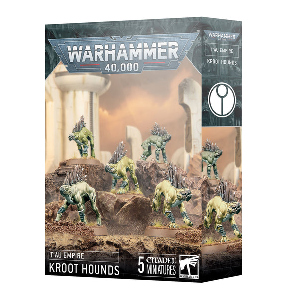 Warhammer 40,000: T'au Empire: Kroot Hounds - миниатюри