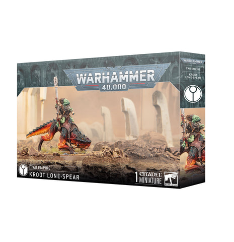 Warhammer 40,000: T'au Empire: Kroot Lone Spear - миниатюри
