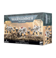 Warhammer 40,000: Tau Empire XV8 Crisis Battlesuit Team - миниатюри - Pikko Games