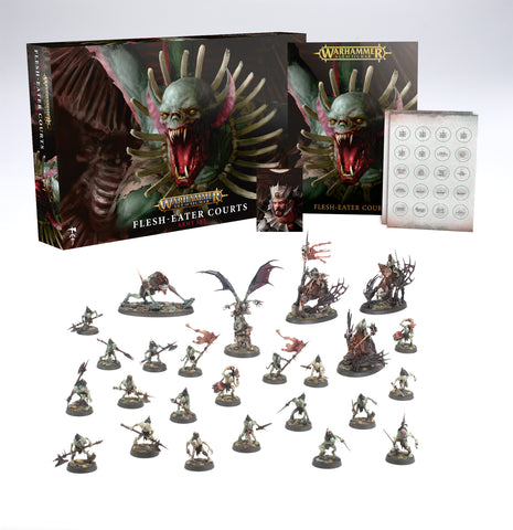 Warhammer Age of Sigmar: Flesh-eater Courts Set - миниатюри