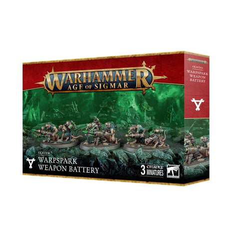 Warhammer Age of Sigmar: Skaven Warpspark Weapon Battery - миниатюри