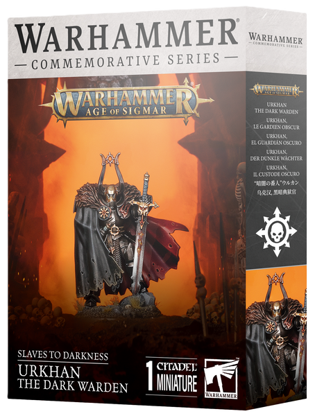 Warhammer Age of Sigmar: Slaves to Darkness: Urkhan the Dark Warden - миниатюри
