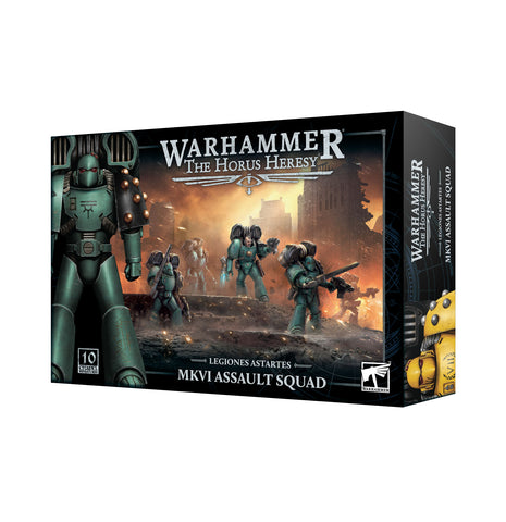 Warhammer The Horus Heresy: MKVI Assault Marines - миниатюри