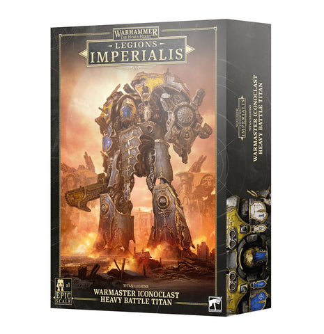 Warhammer THH: Legions Imperialis Warmaster Iconoclast Heavy Battle Titan - миниатюри