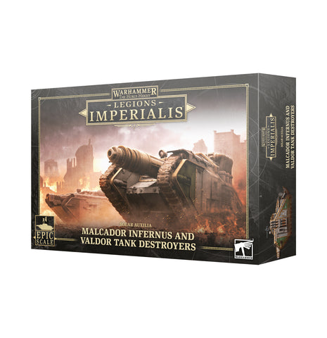 Warhammer The Horus Heresy: Legions Imperialis: Malcador Infernus and Valdors - миниатюри