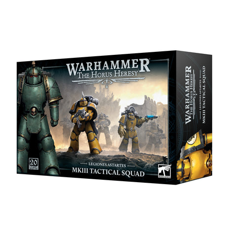 Warhammer The Horus Heresy: MKIII Tactical Squad - миниатюри