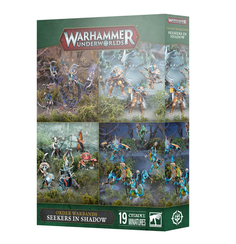 Warhammer Underworlds: Order Warbands Seekers in Shadow - разширение за игра с миниатюри