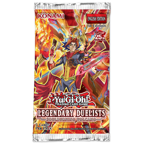 Yu-Gi-Oh - Legendary Duelists: Soulburning Volcano Booster Pack - карти