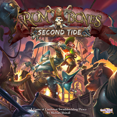 Rum & Bones: Second Tide - настолна игра - Pikko Games