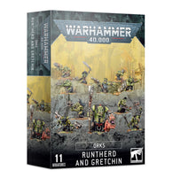 Warhammer 40,000: Orks Runtherd and Gretchin - миниатюри