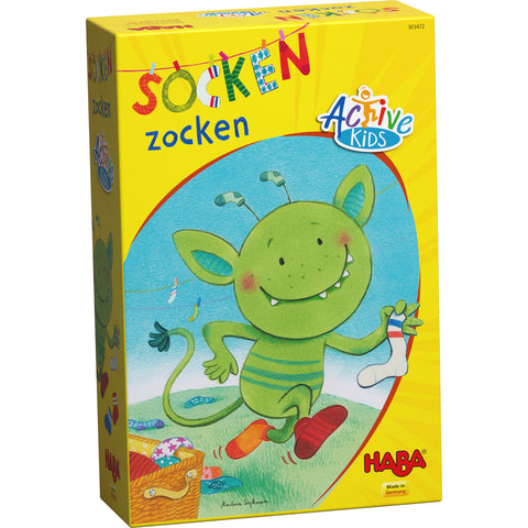 Haba: Хвани чорапа: Активни деца - детска настолна игра