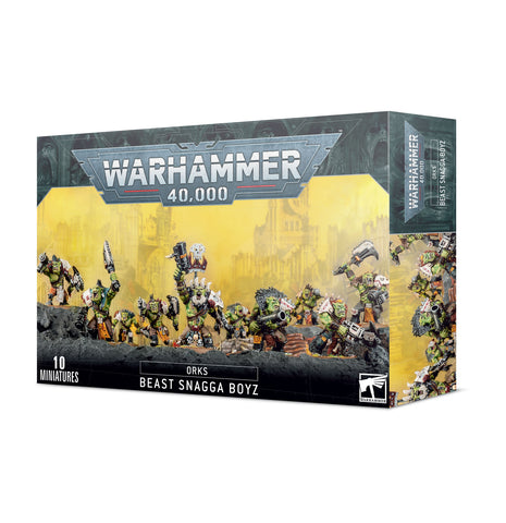 Warhammer 40,000: Ork Beast Snagga Boyz - миниатюри