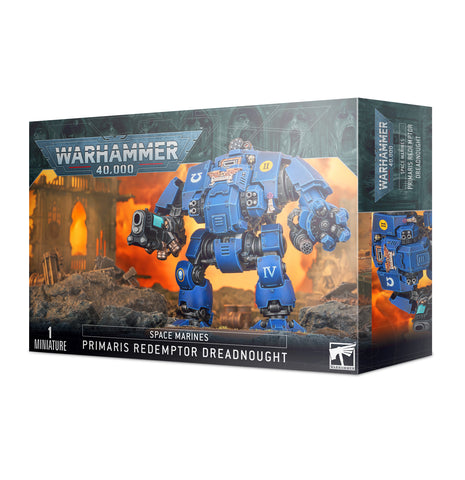Warhammer 40,000: Space Marines Primaris Redemptor Dreadnought - миниатюри