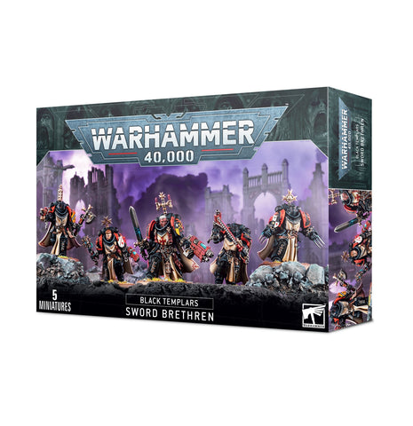 Warhammer 40,000: Black Templars Sword Brethren - миниатюри