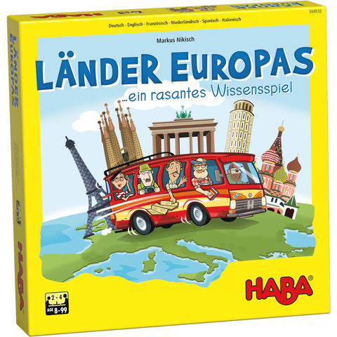 Haba: Туристи в Европа - детска настолна игра
