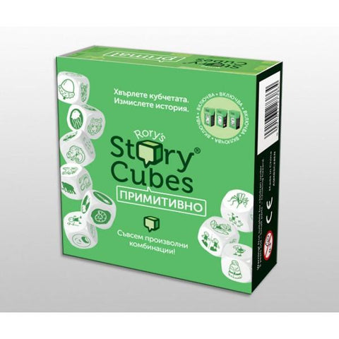 Rory's Story Cubes Примитивно - настолна игра - Pikko Games