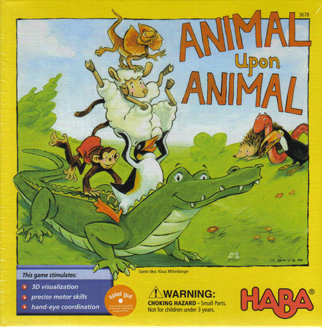 Haba: Животно върху животно (джунгла) - детска настолна игра