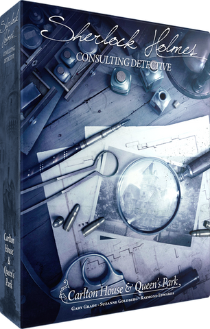 Sherlock Holmes Consulting Detective: Carlton House & Queen's Park - кооперативна настолна игра