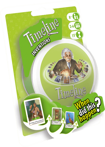 Timeline: Inventions - настолна игра - Pikko Games