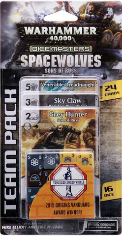 Warhammer 40 000 Dice Masters: Space Wolves – Sons of Russ Team Pack Expansion