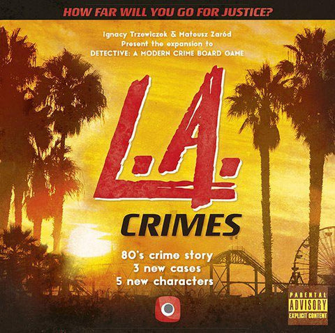 Detective: A Modern Crime Board Game - L.A. Crimes Expansion - Pikko Games