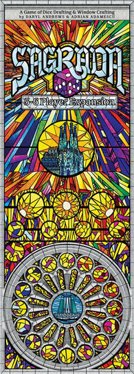 Sagrada: 5 & 6 Player Expansion - разширение за настолна игра