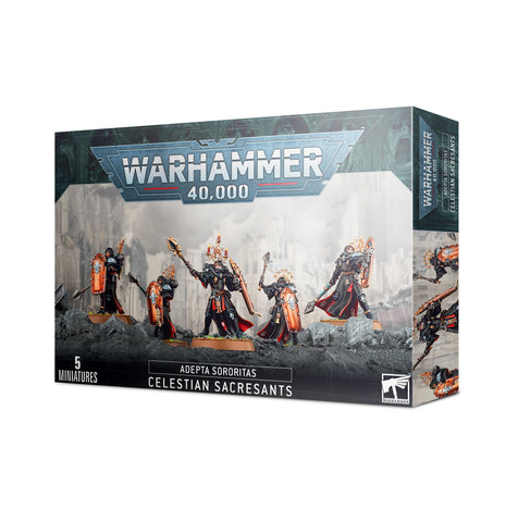 Warhammer 40,000: Adepta Sororitas Celestian Sacresants - миниатюри
