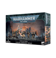 Warhammer 40,000: Astra Militarum Cadian Command Squad - миниатюри