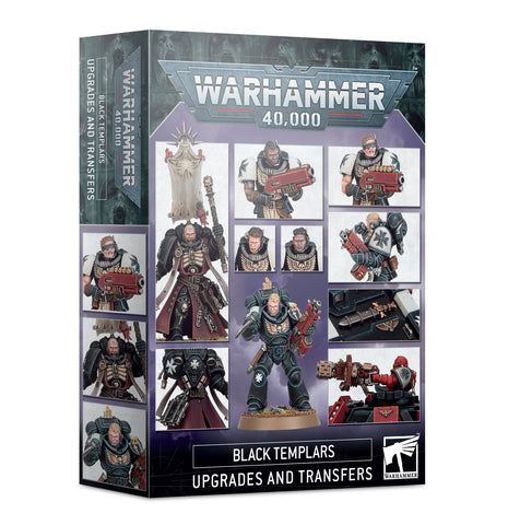 Warhammer 40K: Black Templars: Upgrades and Transfers - миниатюри
