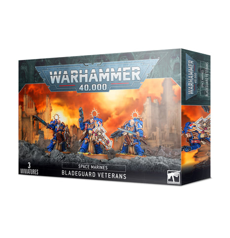 Warhammer 40,000: Space Marines Bladeguard Veterans - миниатюри